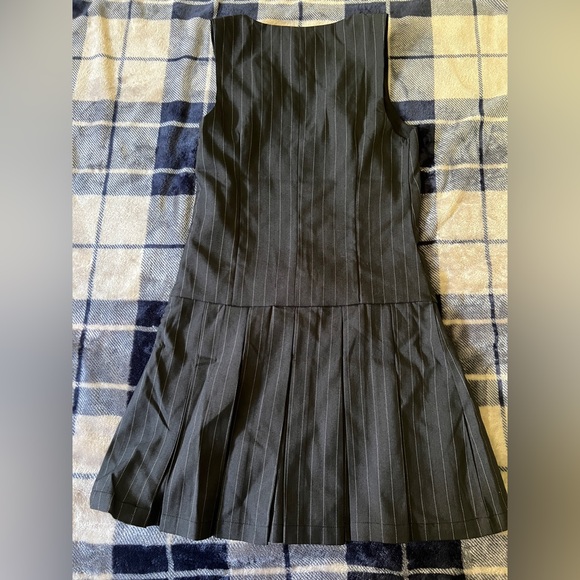 Sincerely Jules Black Pinstripe Vest Mini Dress - Picture 10 of 12